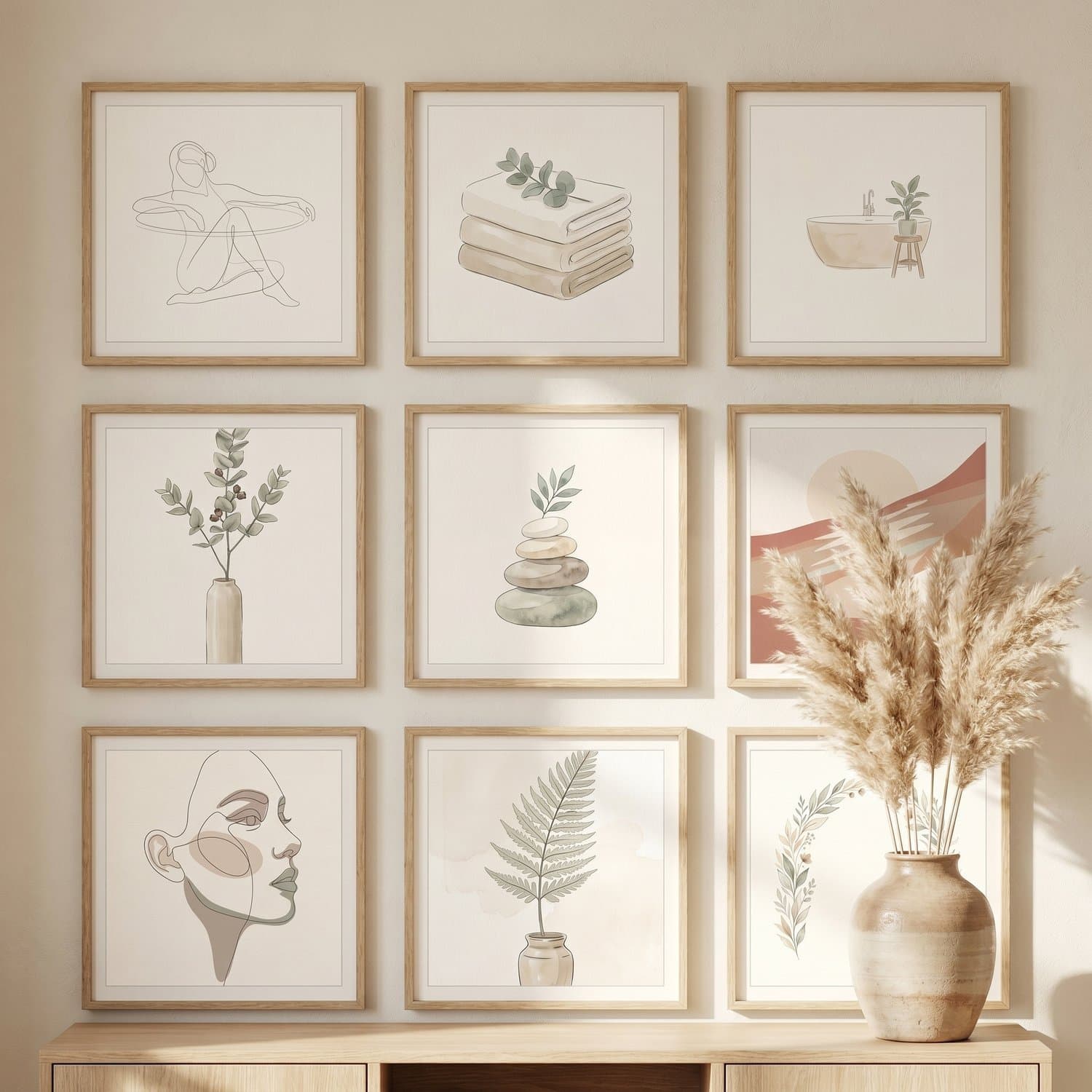 Bathroom — Set of 9