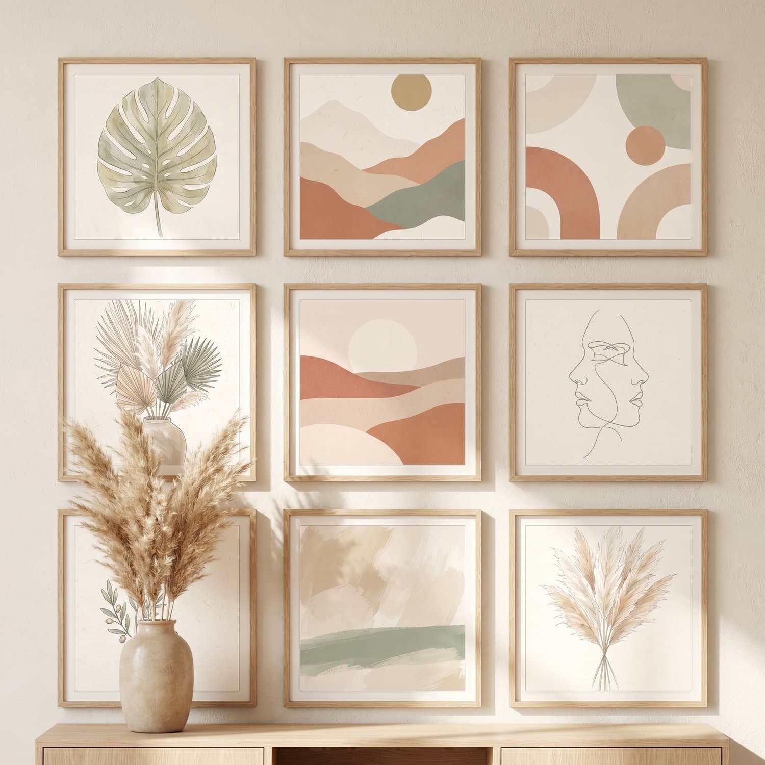 Living Room — Set of 9